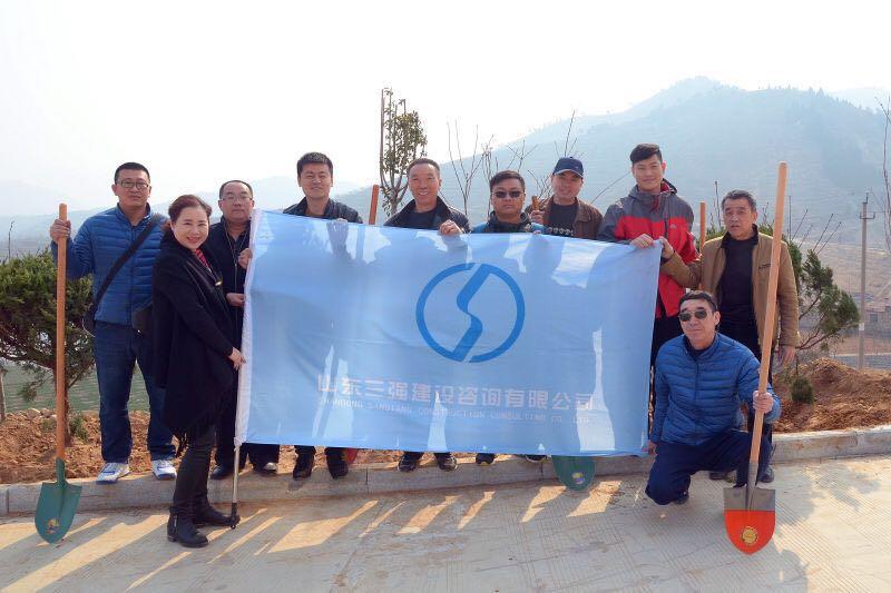 植树催浓春意 播绿造福后人——公司参加济南市“第十一届外企植树节”活动